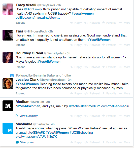 yes all women essay In addition to being a response to the frustrating not all men narrative that preceded rodger's killing spree, #yesallwomen tried to illustrate the ubiquity of sexism in women's lives for. yes all women essay In addition to being a response to the frustrating not all men narrative that preceded rodger's killing spree, #yesallwomen tried to illustrate the ubiquity of sexism in women's lives for.